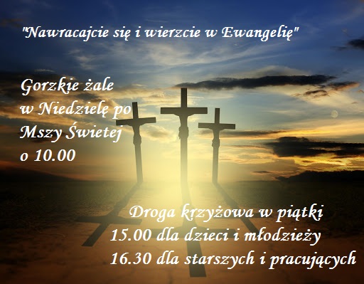 Nabożeństwa Wielkopostne