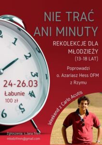 Rekolekcje dla młodzieży