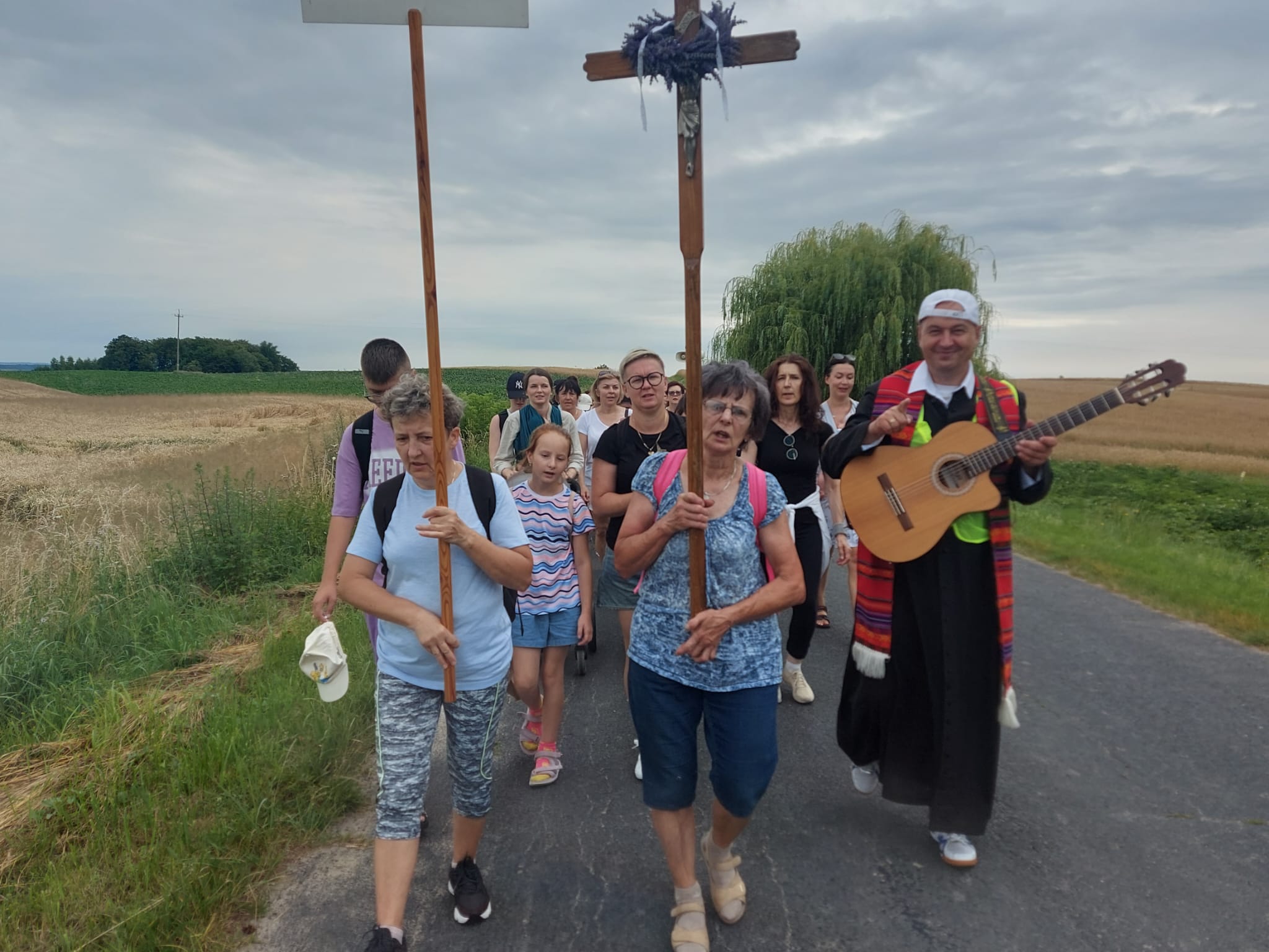 Pielgrzymowaliśmy pieszo po raz kolejny do Pani Roztocza Matki Bożej Krasnobrodzkiej
