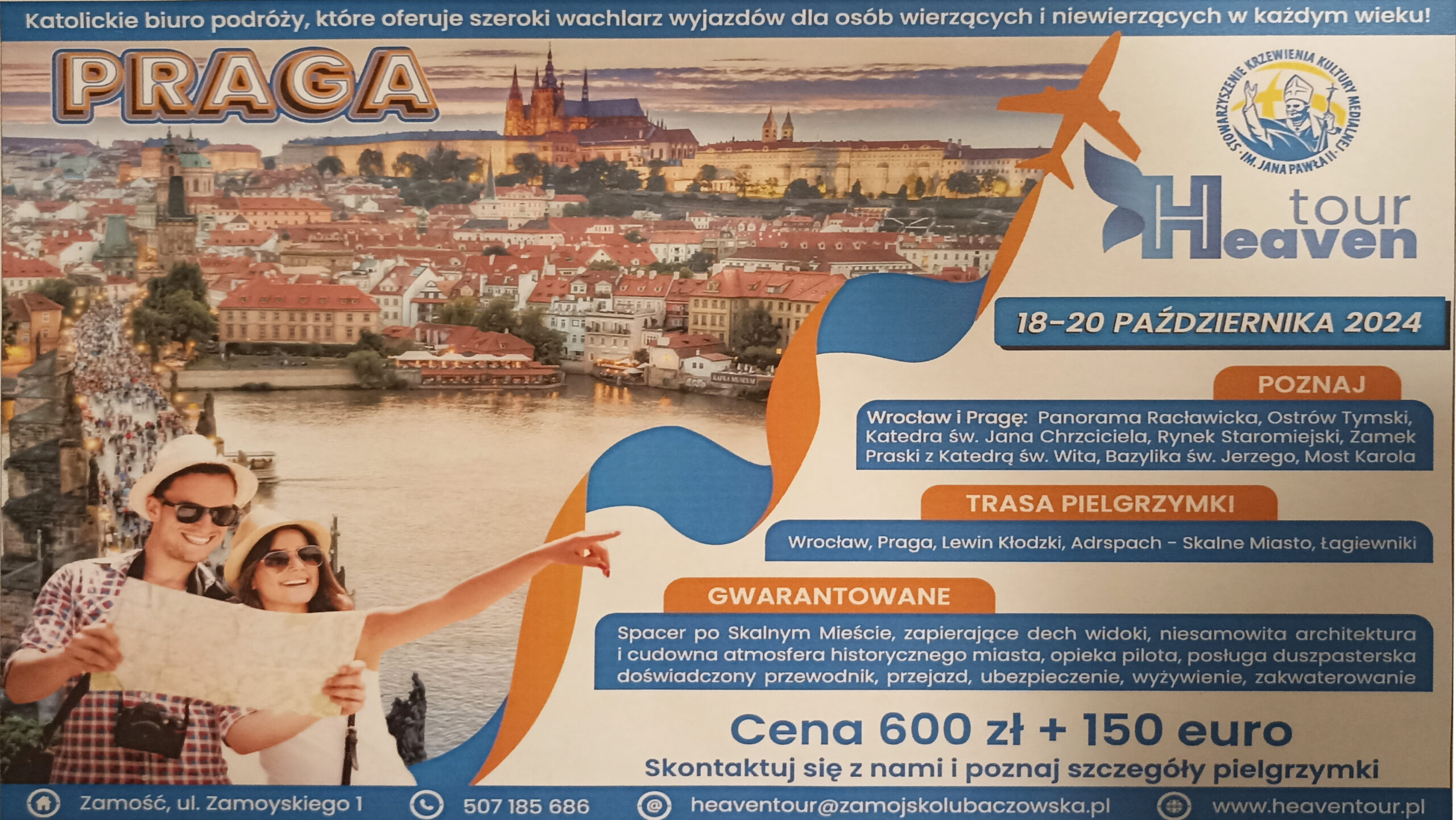 Pielgrzymka do Pragi – z Heaven Tour