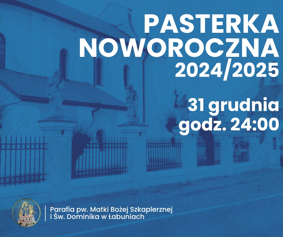 Przypominamy – dziś o północy Pasterka Noworoczna