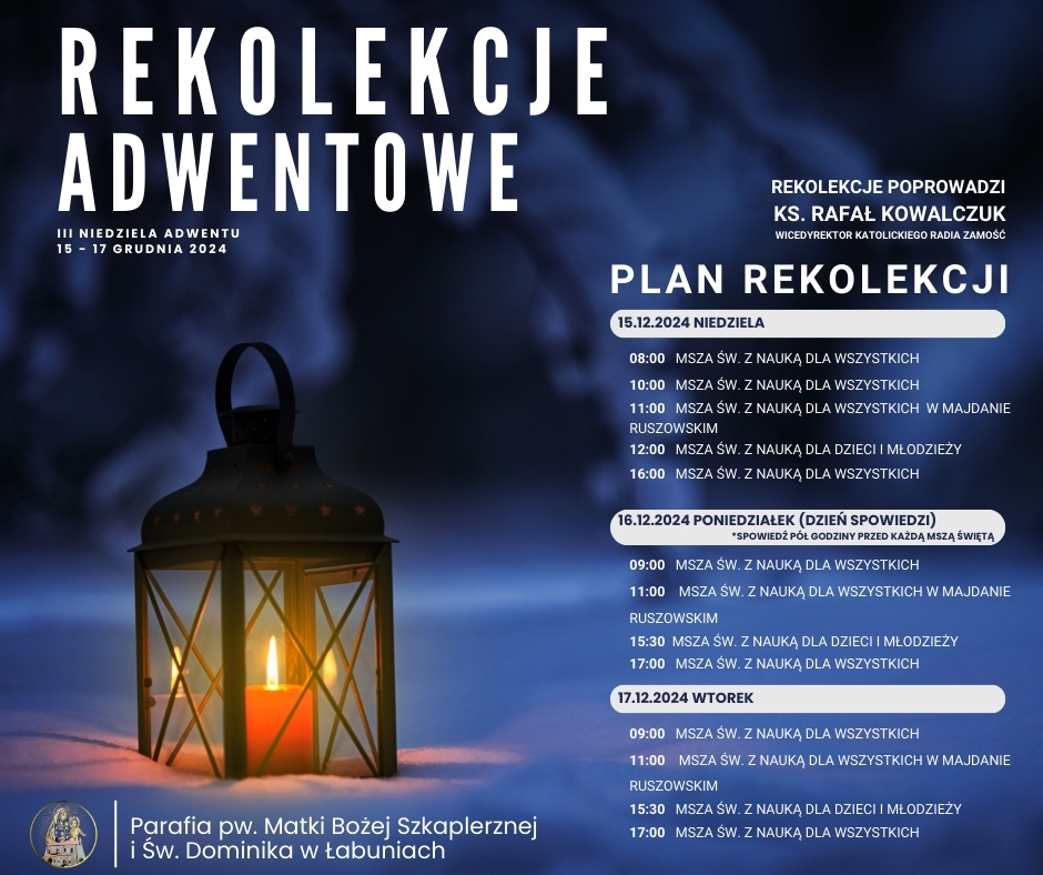 Rekolekcje Adwentowe
