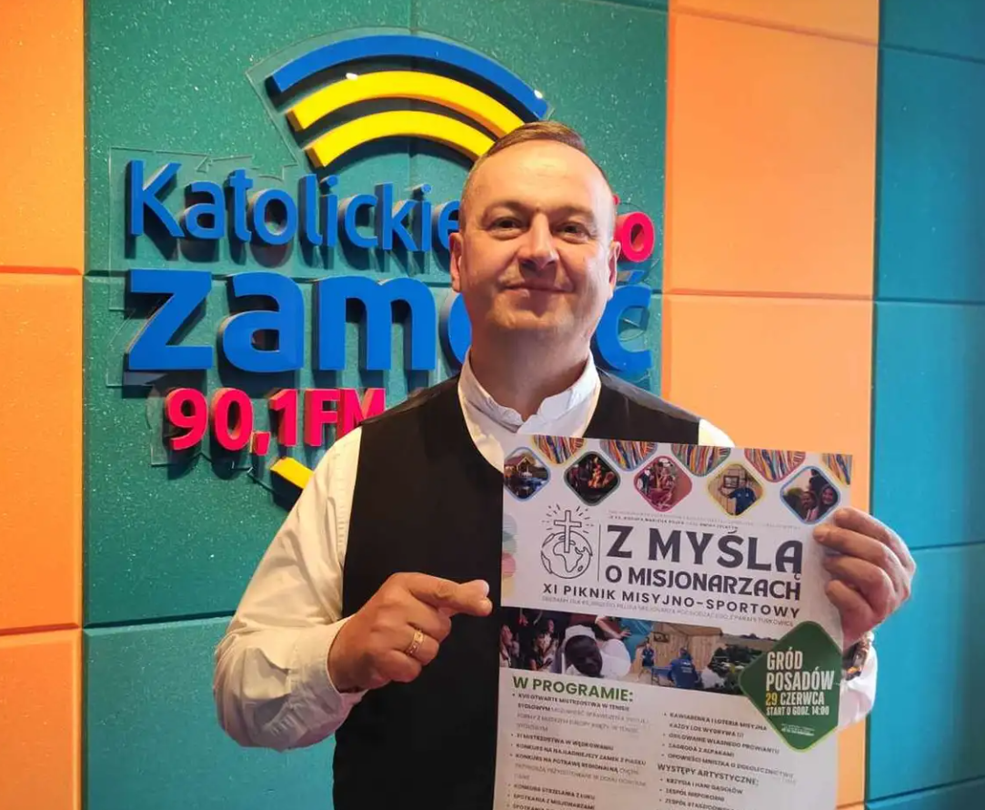 Rozmowa z ks. dr. Andrzejem Łuszczem w Katolickim Radiu Zamość